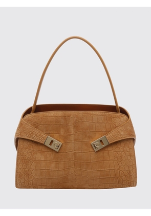 Shoulder Bag FERRAGAMO Woman color Beige