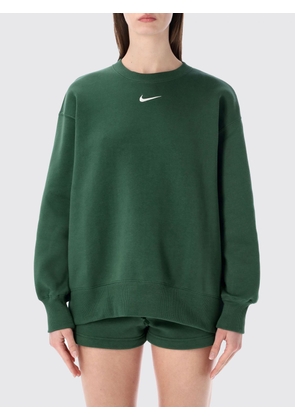 Sweatshirt NIKE Woman color Green