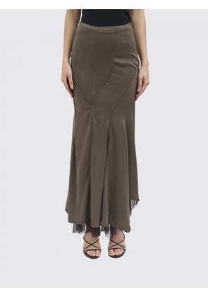 Skirt YEHUAFAN Woman color Grey