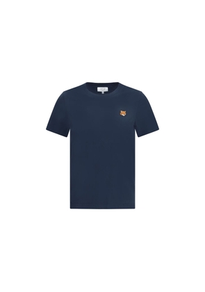 Maison Kitsuné Blue Cotton T-Shirt - L