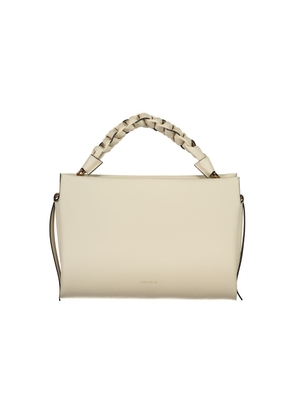 Coccinelle Bianco Leather Women Handbag