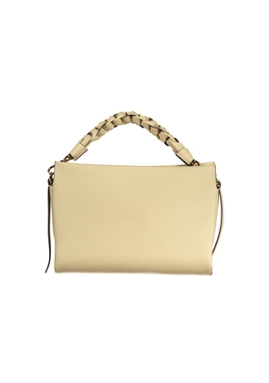 Coccinelle Beige Leather Women Handbag