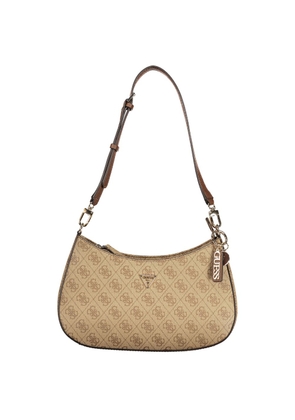 Guess Jeans Beige Polyurethane Women Handbag
