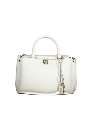 Guess Jeans Bianco Poliuretano Womens Handbag