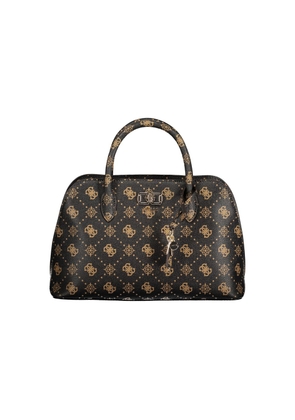 Guess Jeans Marrone Polyurethane Woman Handbag