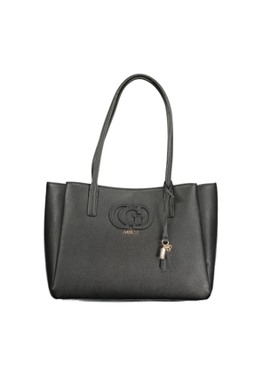 Guess Jeans Black Polyethylene Handbag