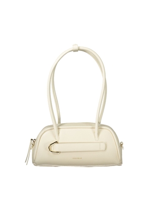 Coccinelle White Leather Handbag