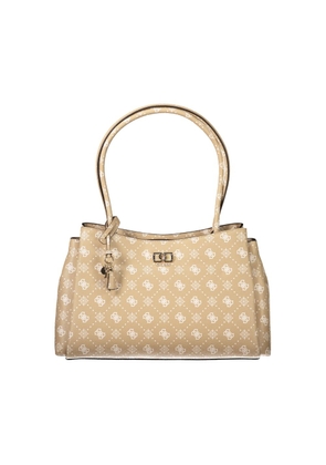 Guess Jeans Beige Polyethylene Handbag