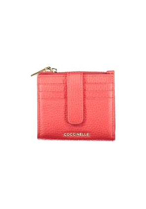 Coccinelle Red Leather Wallet
