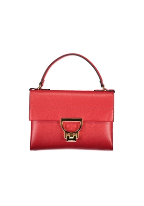 Coccinelle Red Leather Handbag