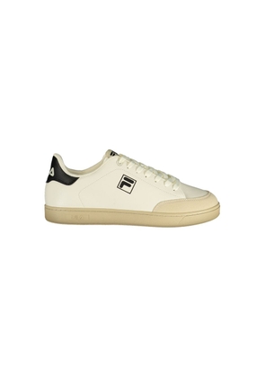 Fila White Polyester Low Top Sneakers - EU40/US7