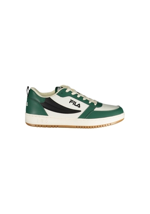 Fila White Polyester Athletic Sneakers - EU41/US8