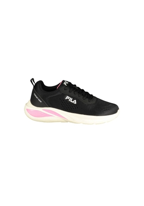 Fila Black Polyester Athletic Sneakers - EU36/US6