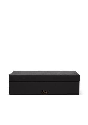 Smythson Large Home Box In Black
