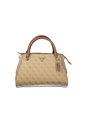 Guess Jeans Beige Polyurethane Women Handbag
