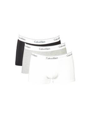 Calvin Klein Grigio Cotton Men's Trunk - XL