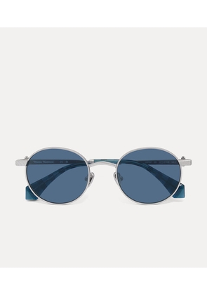 Vivienne Westwood Leon Sunglasses Stainless Dark-silver  Men