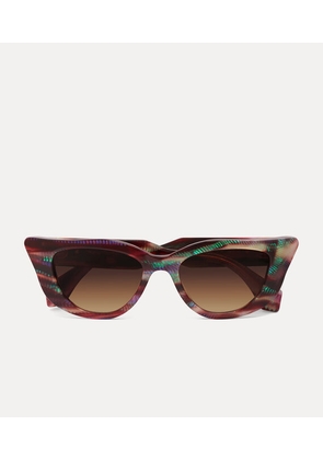 Vivienne Westwood Michelle Sunglasses Acetate Purple  Women