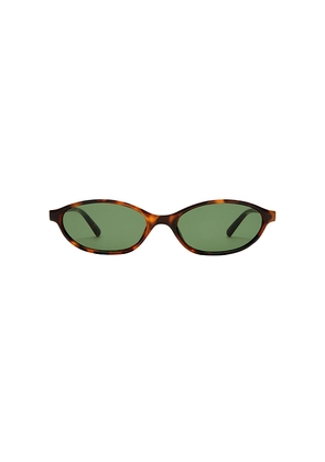 AIRE Earthshine Sunglasses in Brown.