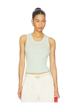 AGOLDE Poppy Tank Top in Mint. Size L. Also in M, S, XL, XS.