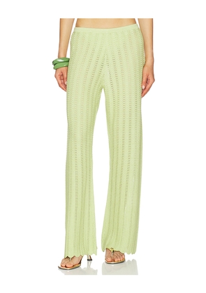 DEVON WINDSOR Gavi Pant in Green. Size L. Also in M, S, XL, XS.