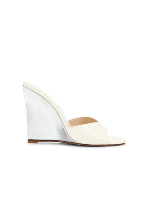 FEMME LA x REVOLVE Becca Wedge in Cream. Size 10. Also in 11, 5, 6, 7, 8, 9.