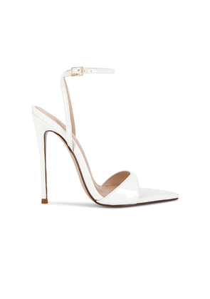 FEMME LA GG Sandal in White. Size 10. Also in 11, 5, 6, 7, 8, 9.