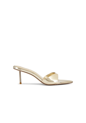 FEMME LA Marseille Slipper in Metallic Gold. Size 10. Also in 11, 5, 6, 7, 8, 9.