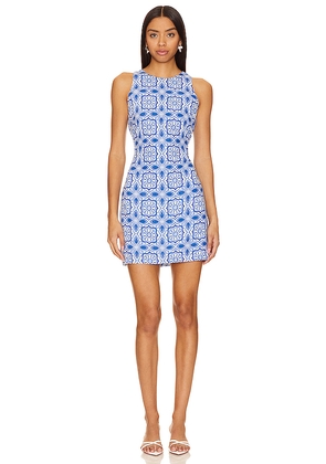 MINKPINK Catalina Mini Dress in Blue. Size XL. Also in L.