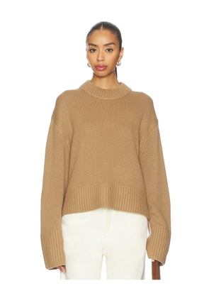 Lisa Yang Sony Sweater in Brown. Size 2. Also in 0, 1.