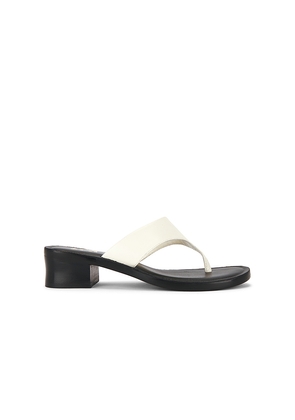 LPA Vittoria Sandal in Cream,Black. Size 10. Also in 5.5, 6, 6.5, 7, 7.5, 8, 8.5, 9, 9.5.