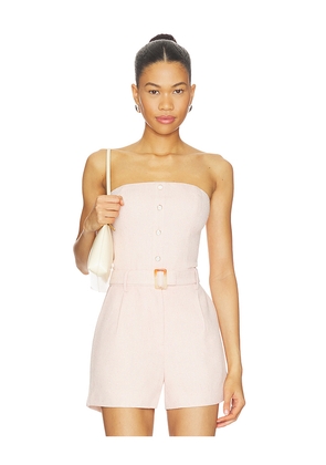 Karina Grimaldi Suri Bodysuit in Pink. Size L. Also in M, S, XS.