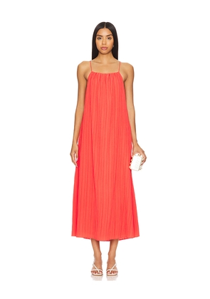 Solid & Striped The Sarai Dress in Red. Size XL. Also in L.