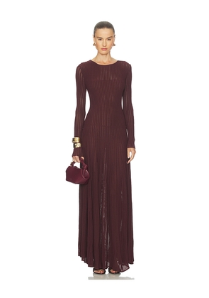 Solid & Striped The Long Sleeve Sloane Dress in Purple. Size S. Also in XS.