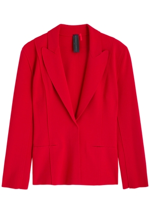 Norma Kamali Stretch-jersey Blazer - Red - M (UK12 / M)