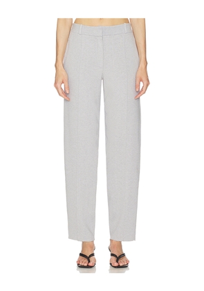 SRG Marielle Knit Tapered Pant in Light Grey. Size L. Also in M, S, XL, XS.