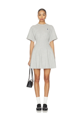 Polo Ralph Lauren Jersey Short Sleeve T-shirt Dress in Grey. Size L. Also in M, S, XS.