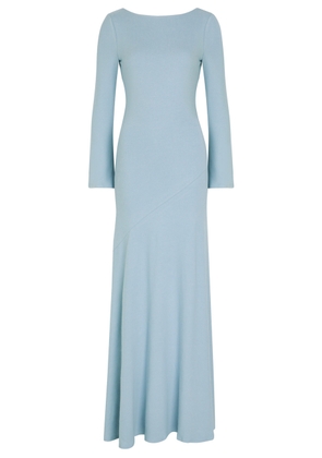 Reformation Florence Knit Maxi Dress - Light Blue - S (UK8-10 / S)