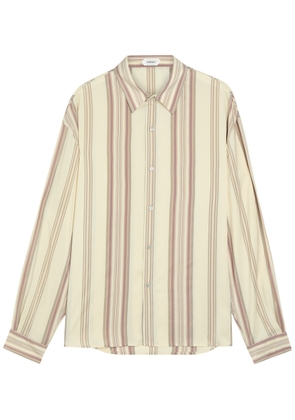 Versace Striped Silk Shirt - No Colour - 50 (IT50 / L)