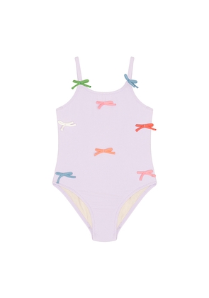Pink Chicken Girls Lottie Swimsuit in Lavender. Size 2. Also in 3, 4, 5, 6.