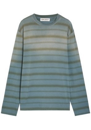 Our Legacy Box Striped Cotton T-shirt - Stripe - 48 (IT48 / M)