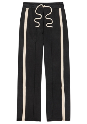 Nahmias Heavy Panelled Cotton Sweatpants - Black - S