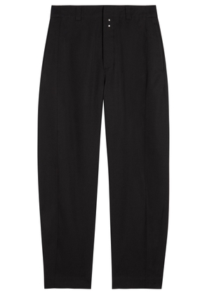 Jacquemus Le Pantalon Oranger Wool Trousers - Black - M