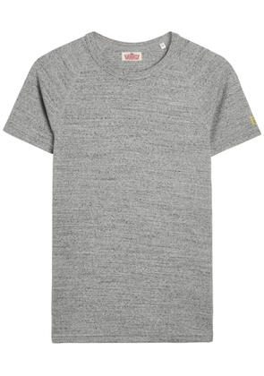 Stretch Fraise Ribbed Stretch-cotton T-shirt - Grey - Xxl