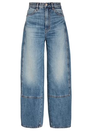 Rùadh The Rhone Wide-leg Jeans - Blue - 27 (W27 / UK8-10 / S)