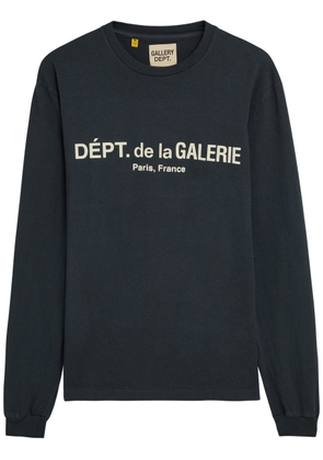 Gallery Dept. Logo Cotton T-shirt - Black - M