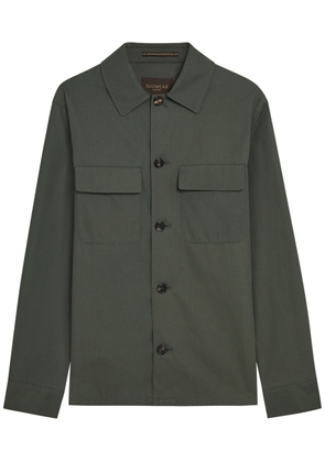 Slowear Cotton Overshirt - Dark Green - 52 (IT52 / XL)