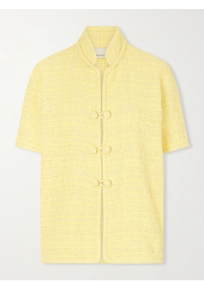 LIBEROWE - Hetty Tweed Shirt - Yellow - x small,small,medium,large,x large