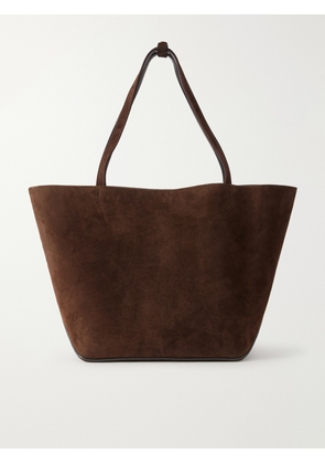 The Row - Park Suede Tote - Brown - One size