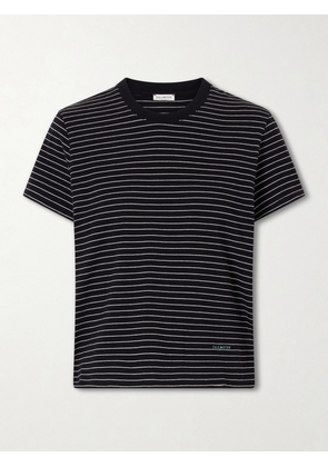 KALLMEYER - Kenzie Striped Cotton-jersey T-shirt - Black - x small,small,medium,large,x large